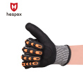 Hspax Anti-Impact-TPR-Nitril-Palmenschützer Handschuhe